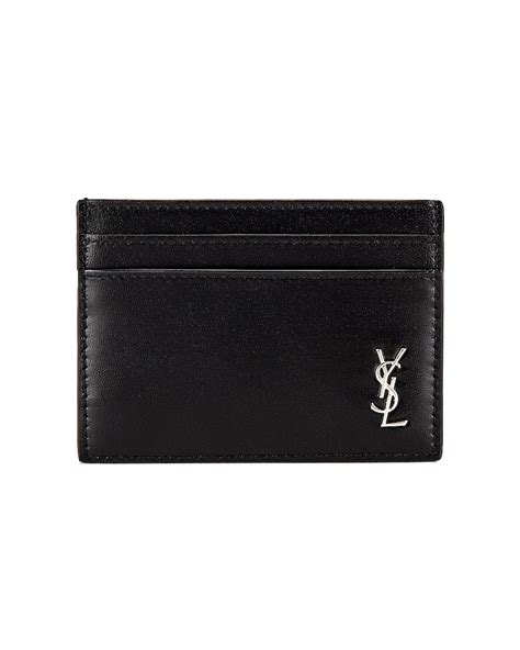 ysl mens card holder sale|YSL card holder used.